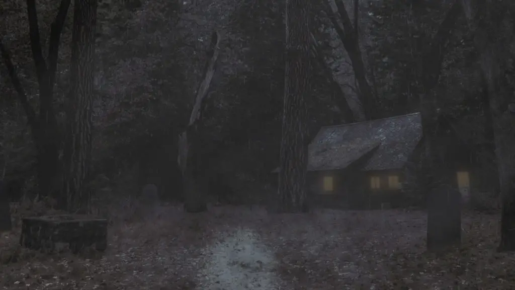 Haunted Cabin in the Woods Asleep in Perfection